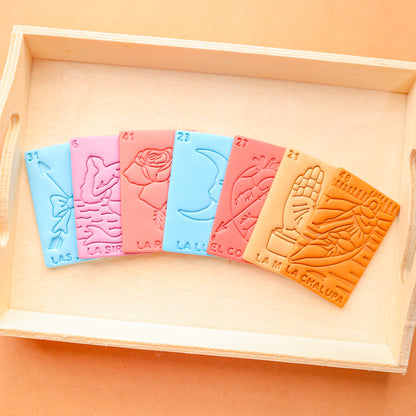 Mexican Lottery Polymer Clay Cutters