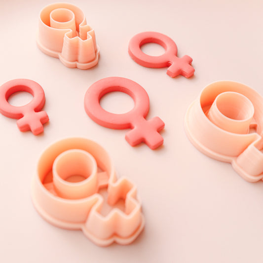 Venus Symbol Polymer Clay Cutter: 25-35mm Sizes