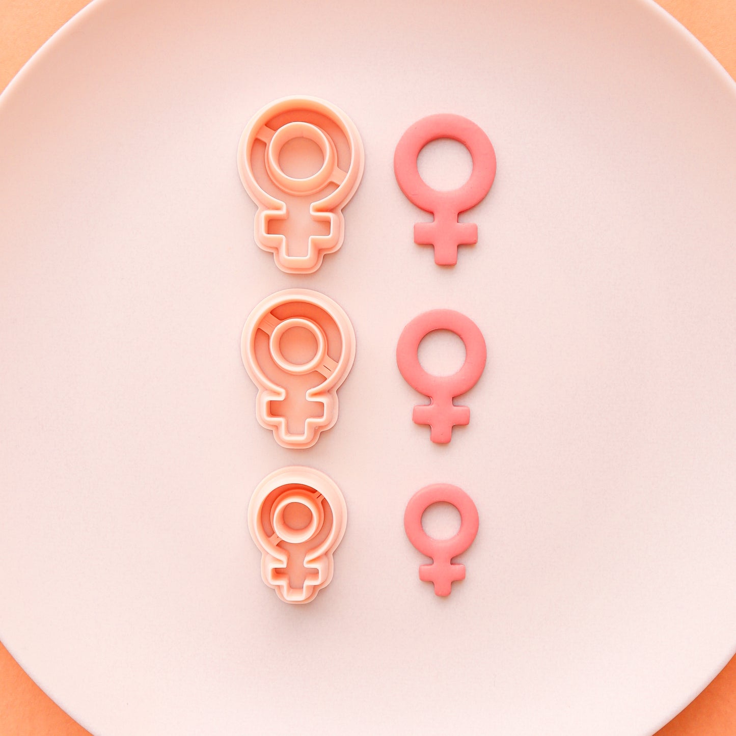 Venus Symbol Polymer Clay Cutter: 25-35mm Sizes