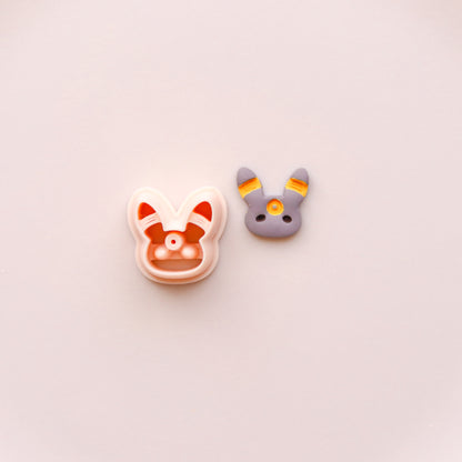 Eeveelutions Polymer Clay Cutters