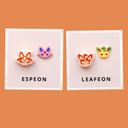 Eeveelutions Polymer Clay Cutters