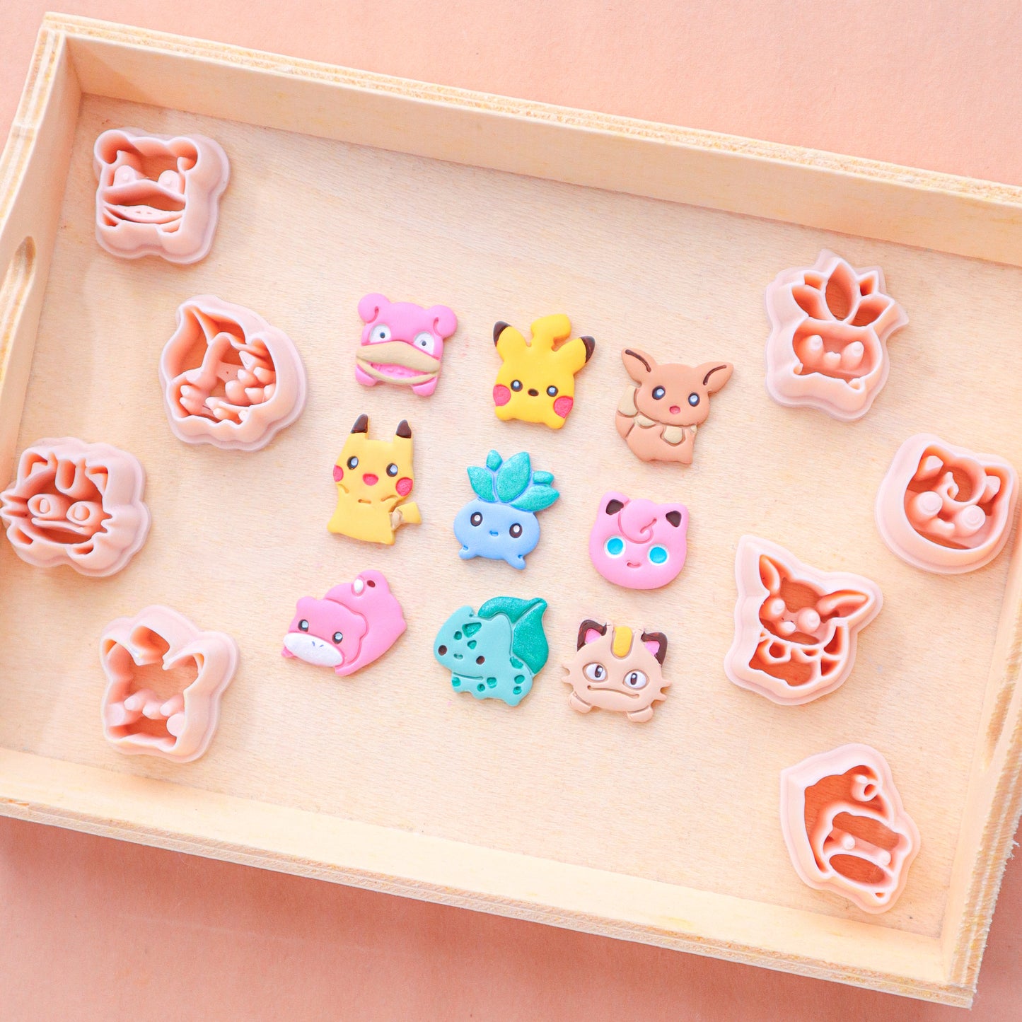 Poke Doodle Polymer Clay Cutters