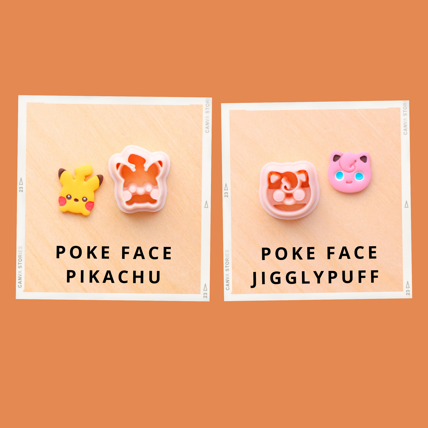 Poke Doodle Polymer Clay Cutters