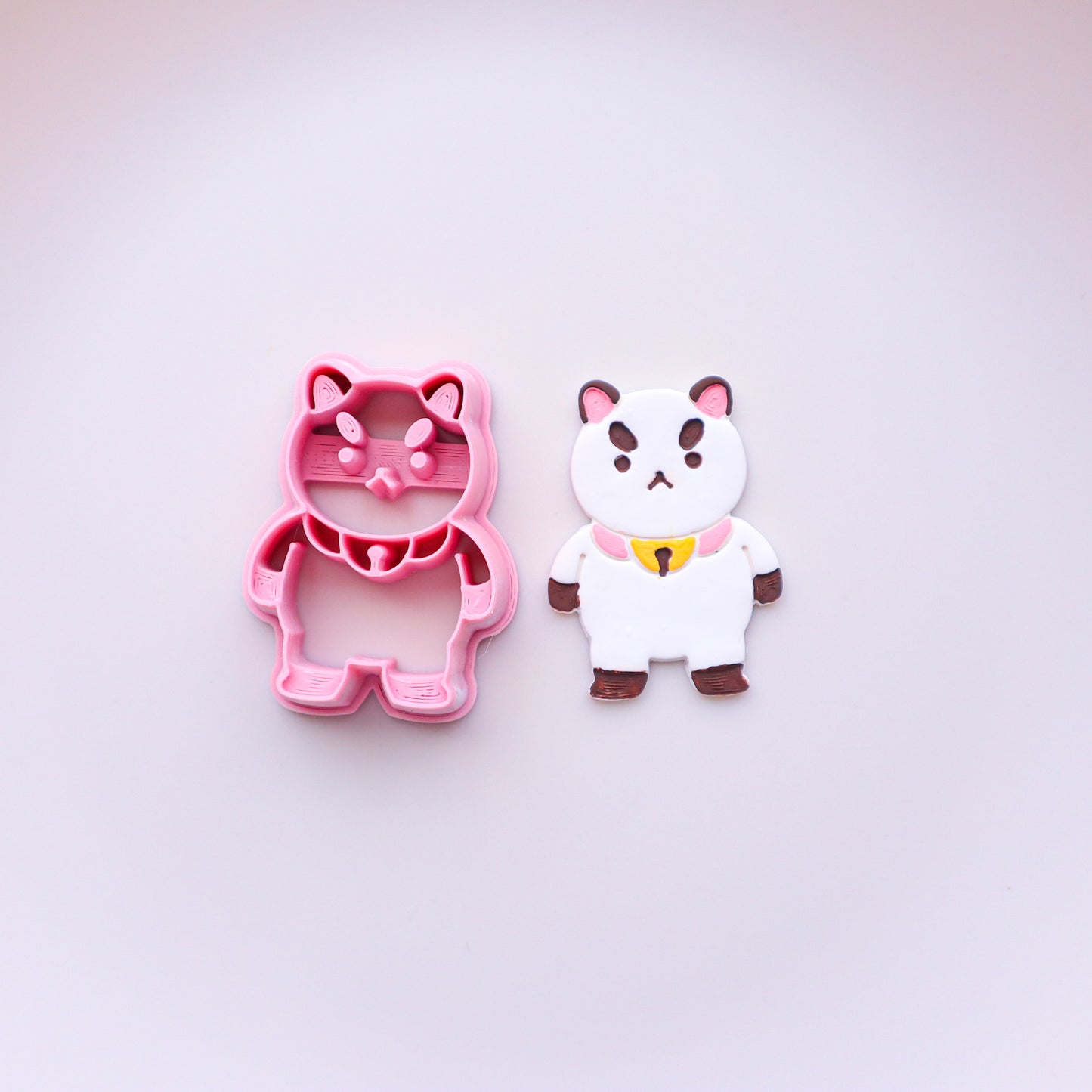 Puppy Cat and Sticky Inspired polymer clay cutters