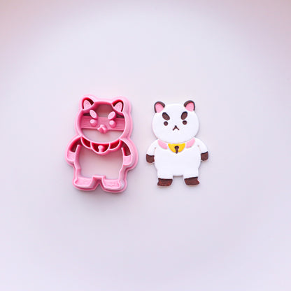 Puppy Cat and Sticky Inspired polymer clay cutters