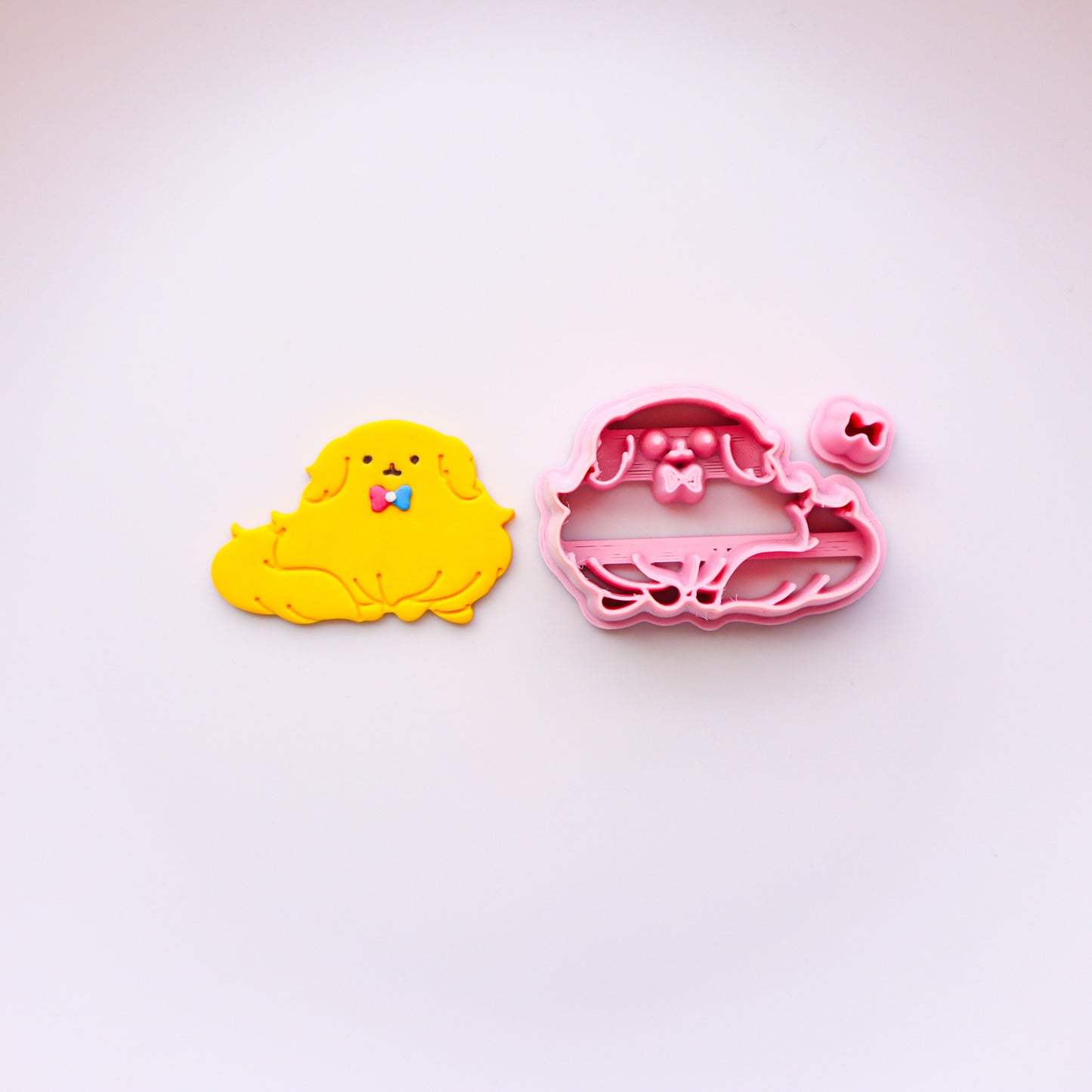 Puppy Cat and Sticky Inspired polymer clay cutters