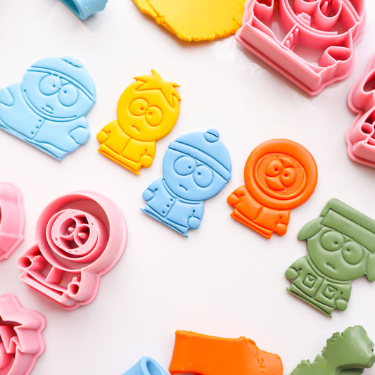 South Park Inspired Polymer Clay Cutters