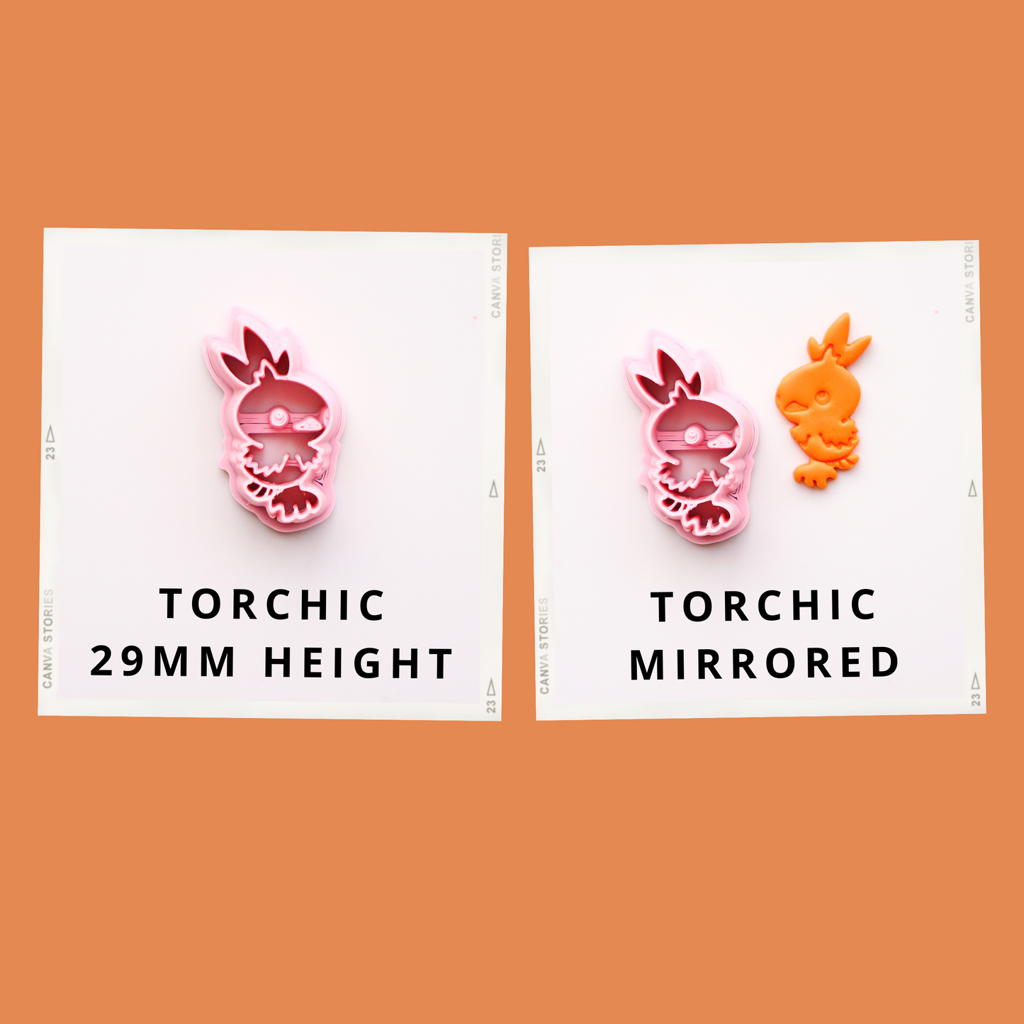 Pokemon polymer clay cutter