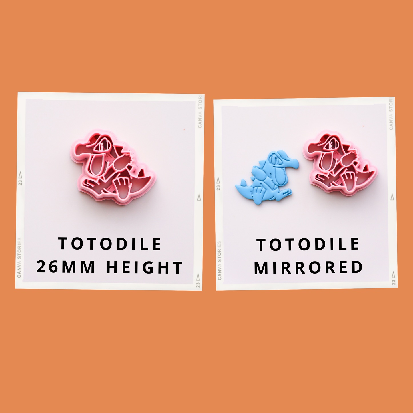 Pokemon polymer clay cutter