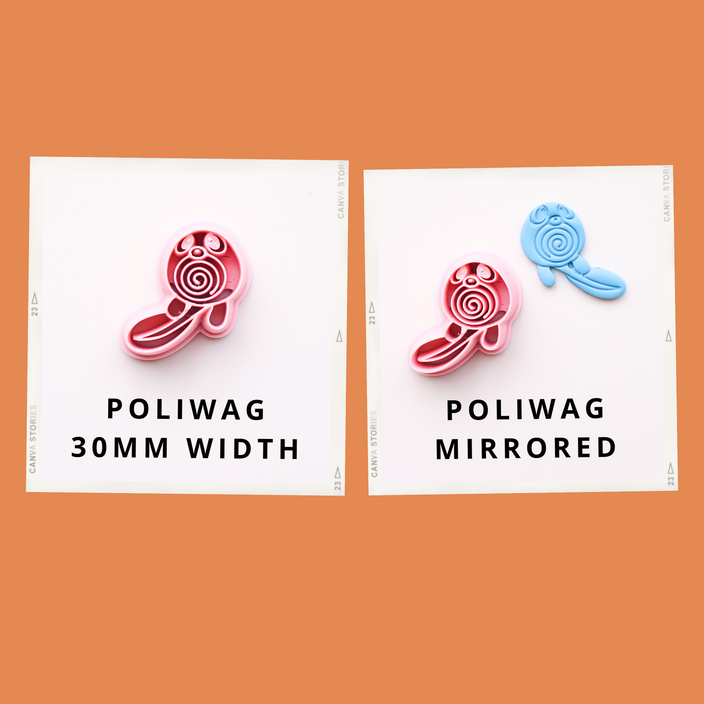 Pokemon polymer clay cutter