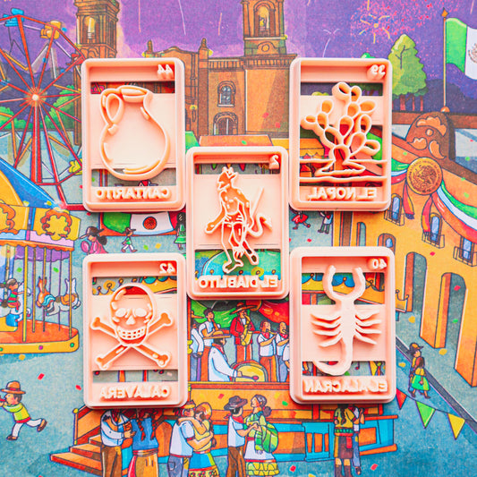 Mexican Lottery Clay Cutter