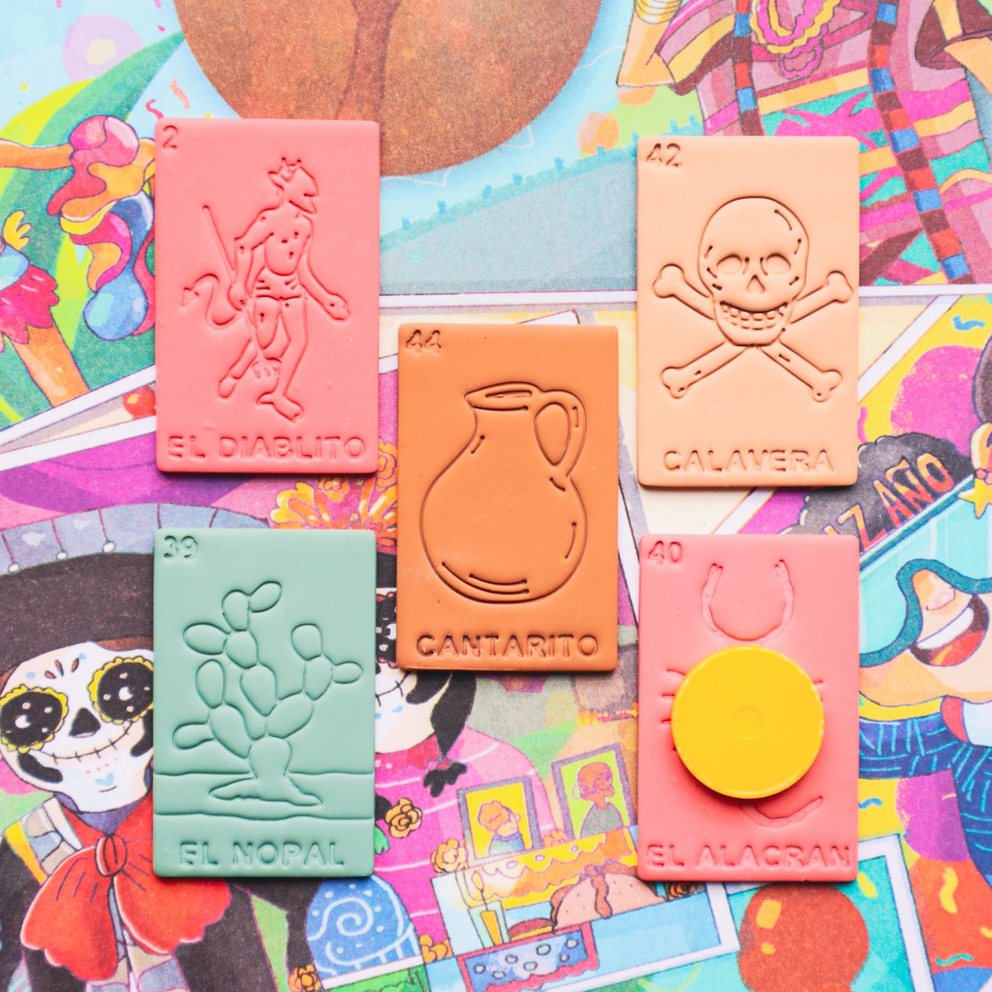 Mexican Lottery Clay Cutter