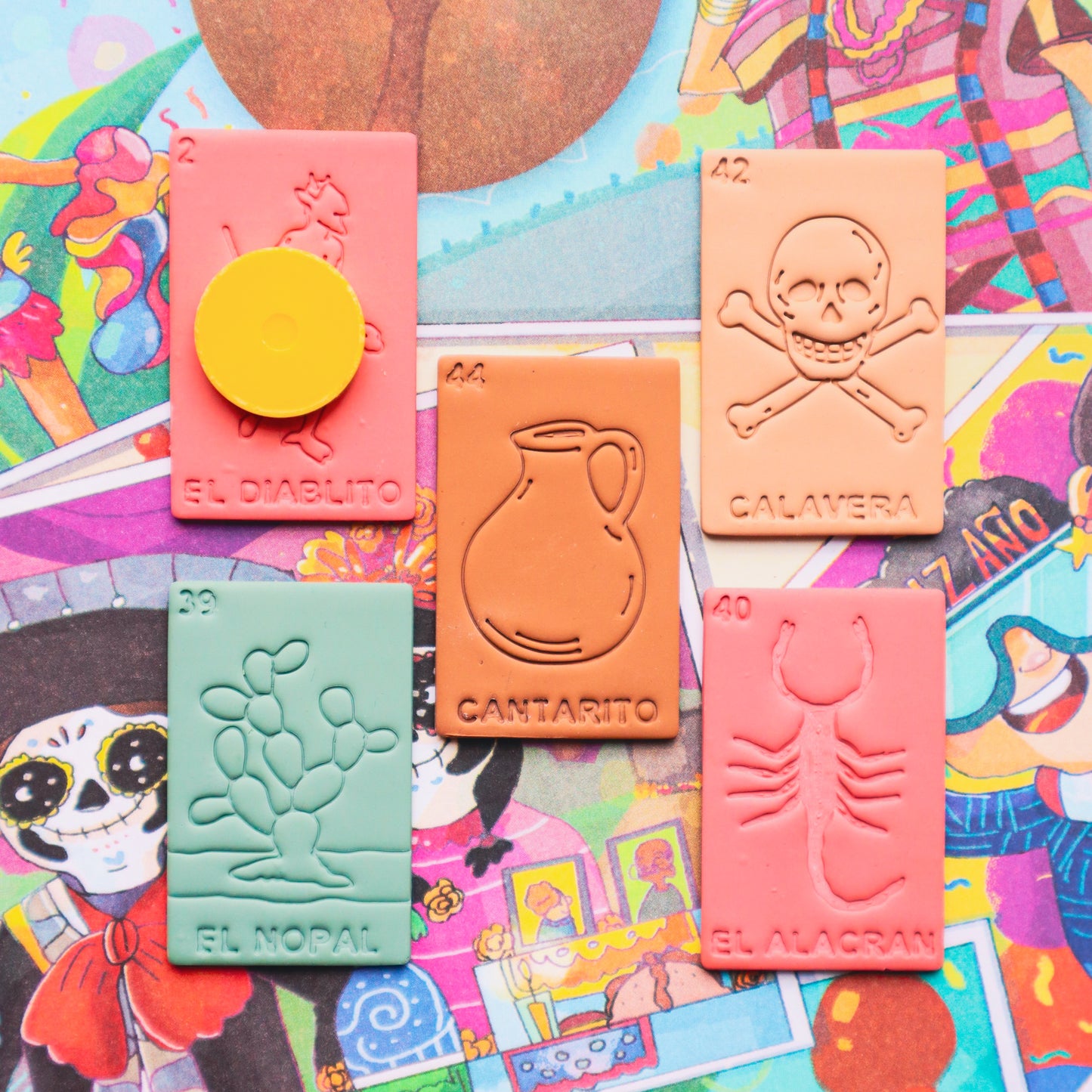 Mexican Lottery Clay Cutter