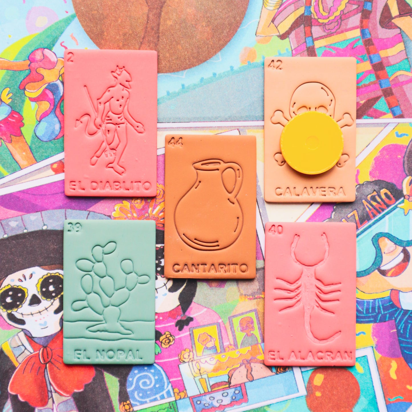 Mexican Lottery Clay Cutter