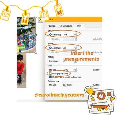 Polaroid Frame Clay Cutter, Polaroid photo cutter, Polaroid Earrings, Polymer Clay Earrings