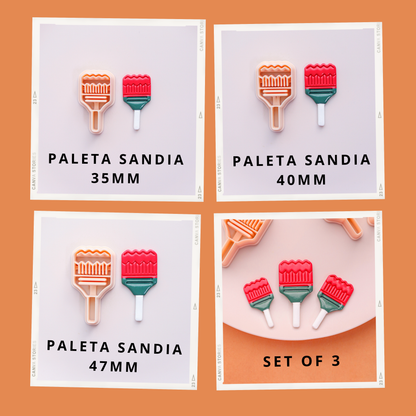 Vero Paleta Polymer Clay Cutter, Manita paleta clay cutter, Lollipop clay cutter