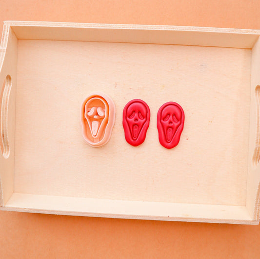 Scream Mask Clay Cutter