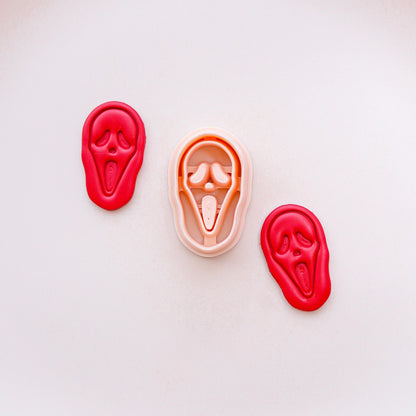 Scream Mask Clay Cutter