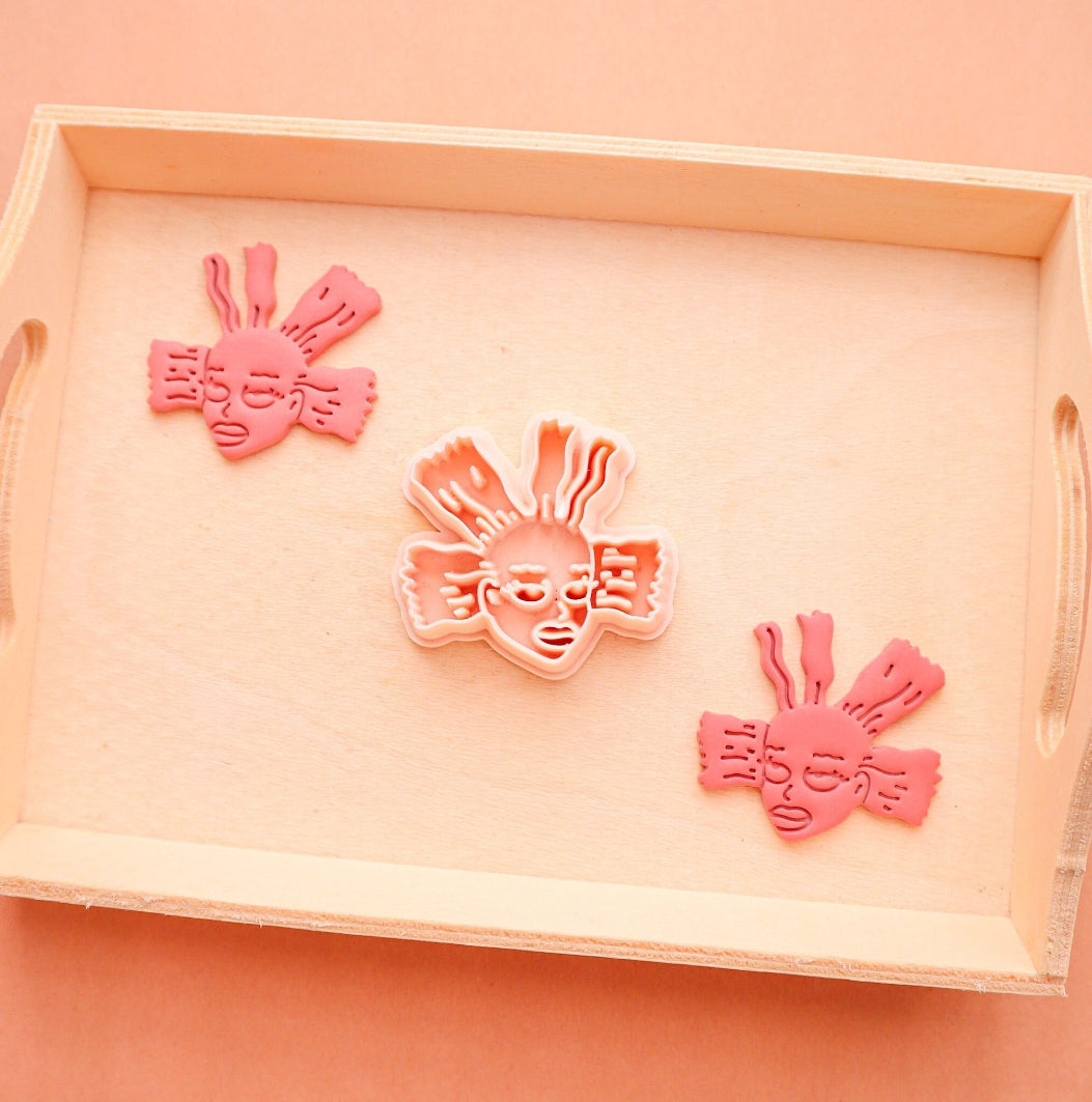 Cynthia Inspired Polymer Clay Cutter