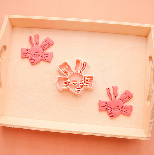 Cynthia Inspired Polymer Clay Cutter