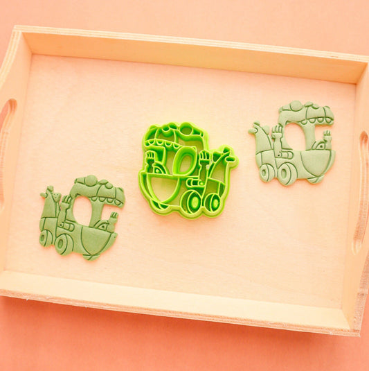 Reptar Wagon Clay Cutter