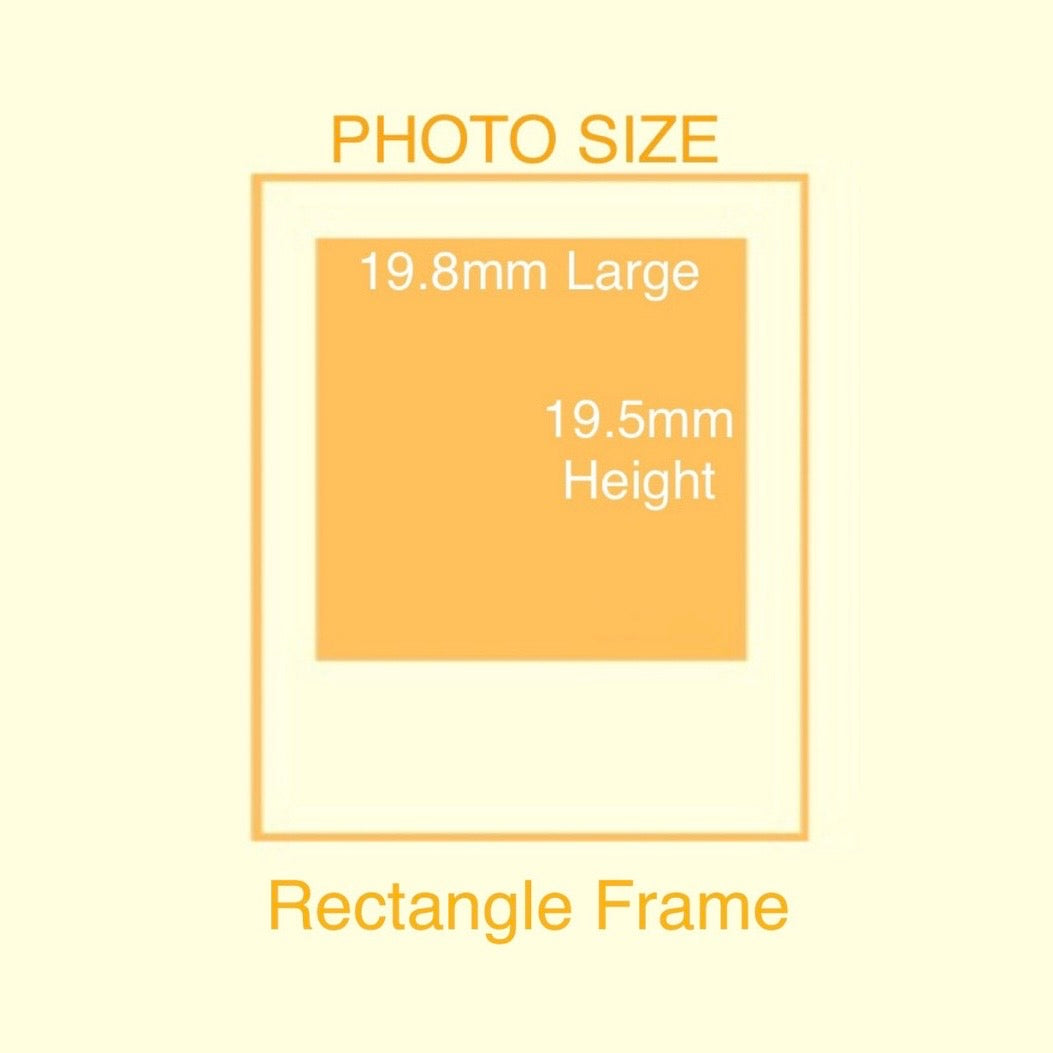 Polaroid Frame Clay Cutter, Polaroid photo cutter, Polaroid Earrings, Polymer Clay Earrings