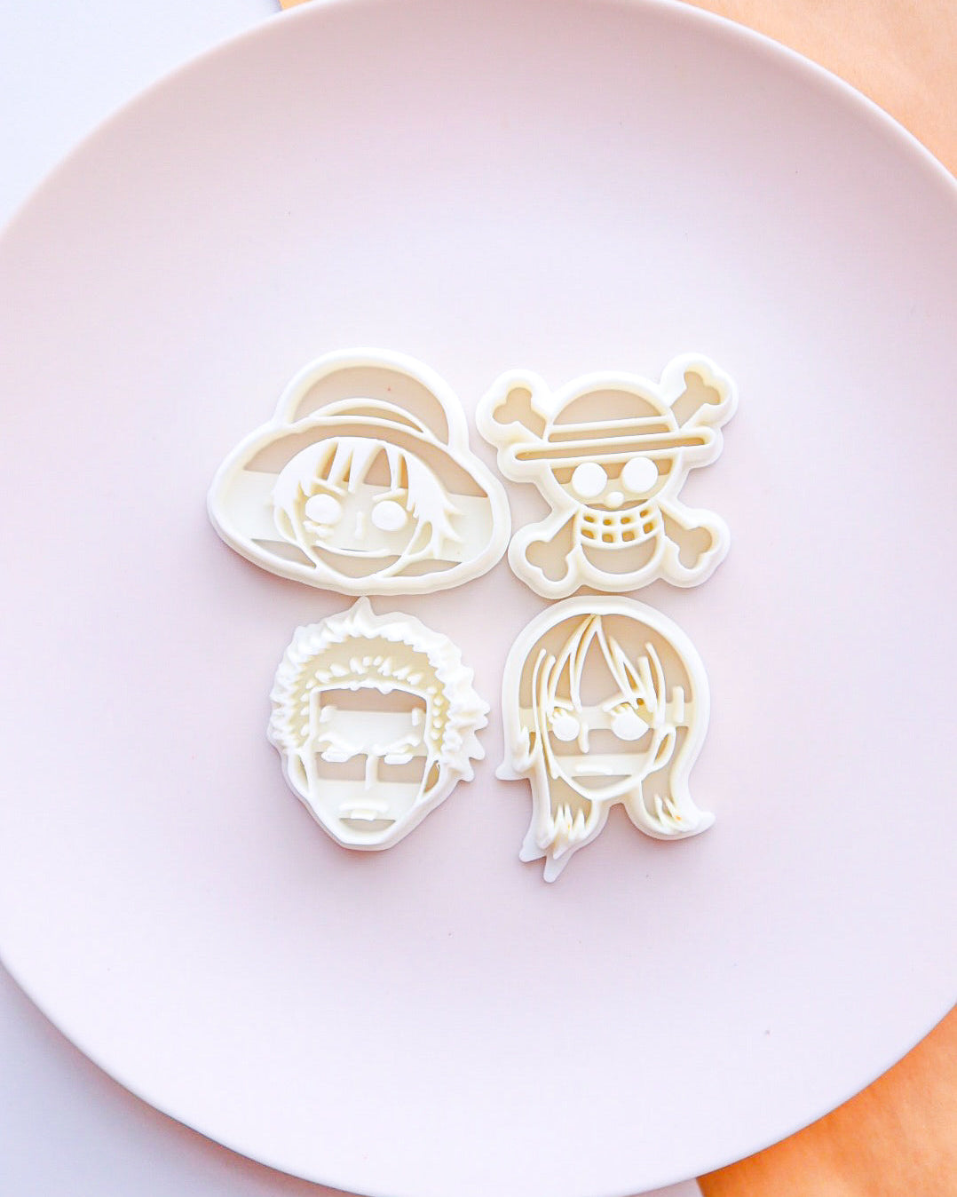 One Piece Anime Polymer Clay Cutters, Character Jewelry Making Tools