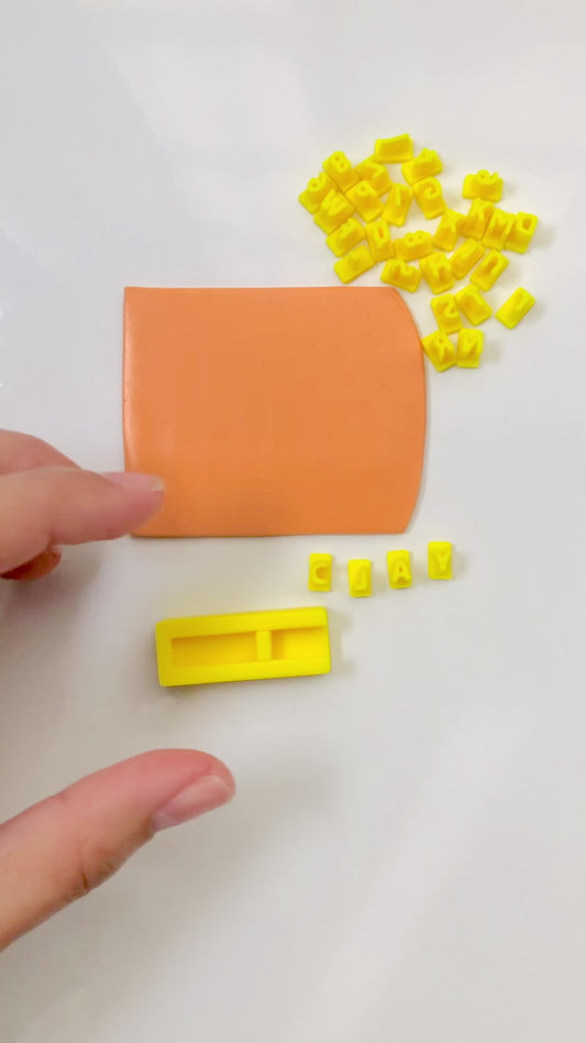 Alphabet Micro Stamps 3.8mm