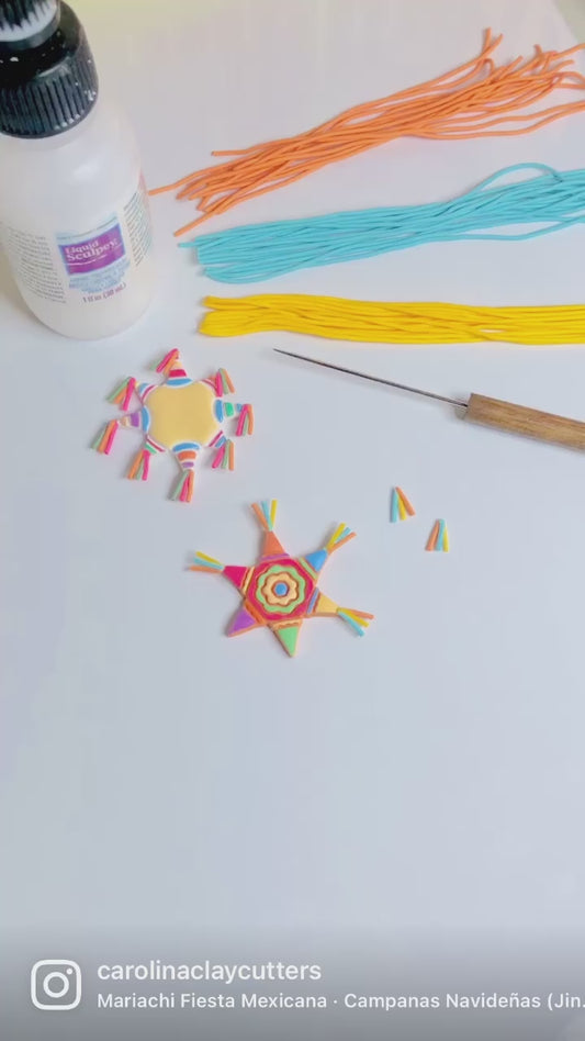 Piñata Clay Cutter: Mexican Christmas PLA Cutter