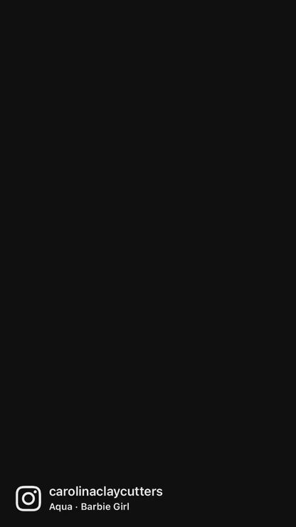 Girl Silhouette polymer clay cutter, Hearts, Lightning Bolts, Triangles