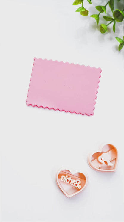 Girl Silhouette Polymer Clay Cutter