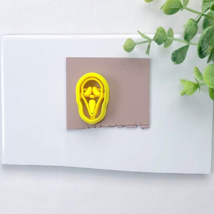 Scream Mask Clay Cutter